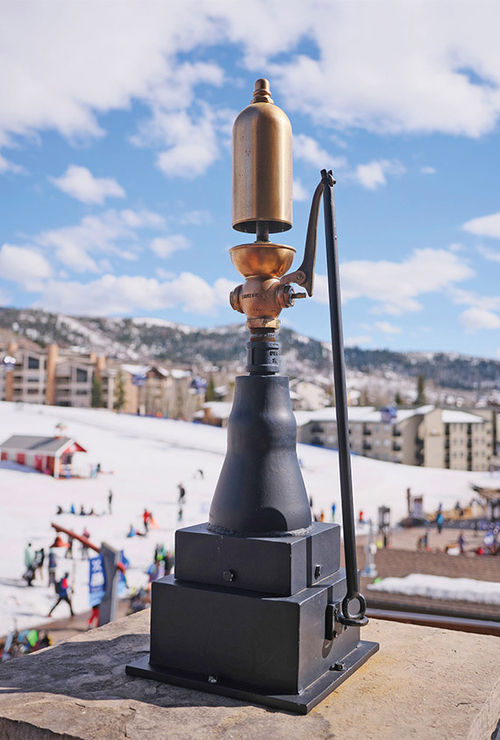 A guest is selected each day to sound the property's steam whistle. A guest is selected each day to sound the property's steam whistle.