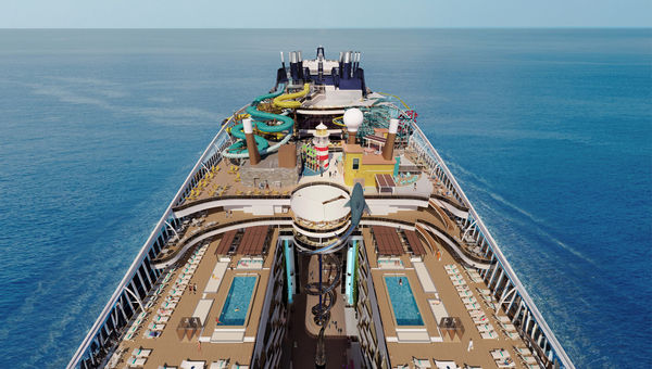 An artist's rendering of an overhead view of The Harbour. An artist's rendering of an overhead view of The Harbour.