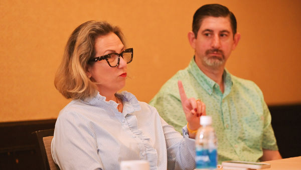 Shelly Ransom, Virtuoso and Danny Genung, Harr Travel. Shelly Ransom, Virtuoso and Danny Genung, Harr Travel.