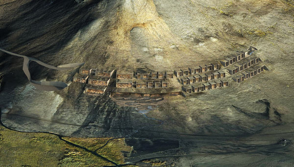 The Mountain Retreat will be located in the Thjorsardalur Valley, in the southern highlands of Iceland. The Mountain Retreat will be located in the Thjorsardalur Valley, in the southern highlands of Iceland.