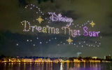 The new nighttime show at Disney Springs, "Disney Dreams that Soar," will run through Sept. 2.