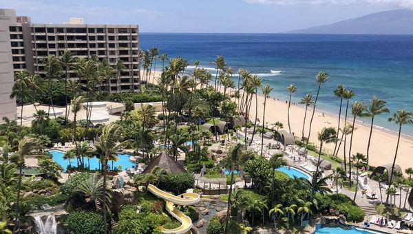 The Westin Maui Resort & Spa features an 87,000 square foot aquatic playground. The Westin Maui Resort & Spa features an 87,000 square foot aquatic playground.