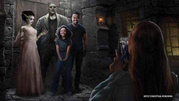 There will be monster meet-and-greets at Dark Universe. There will be monster meet-and-greets at Dark Universe.